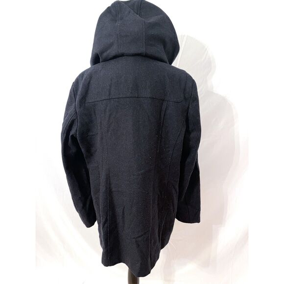 Company by Ellen Tracy Hooded Wool Blend Peacoat - Picture 16 of 16